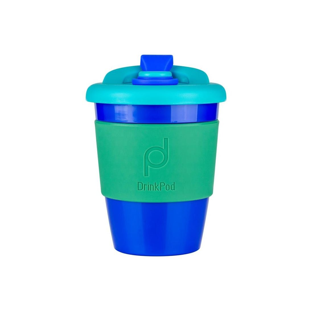 RESUABLE DRINK POD 12 OZ BLUE