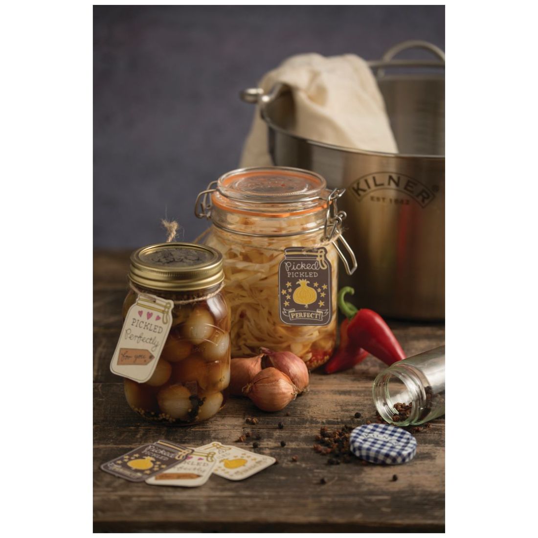 ROUND CLIPTOP JAR 1L