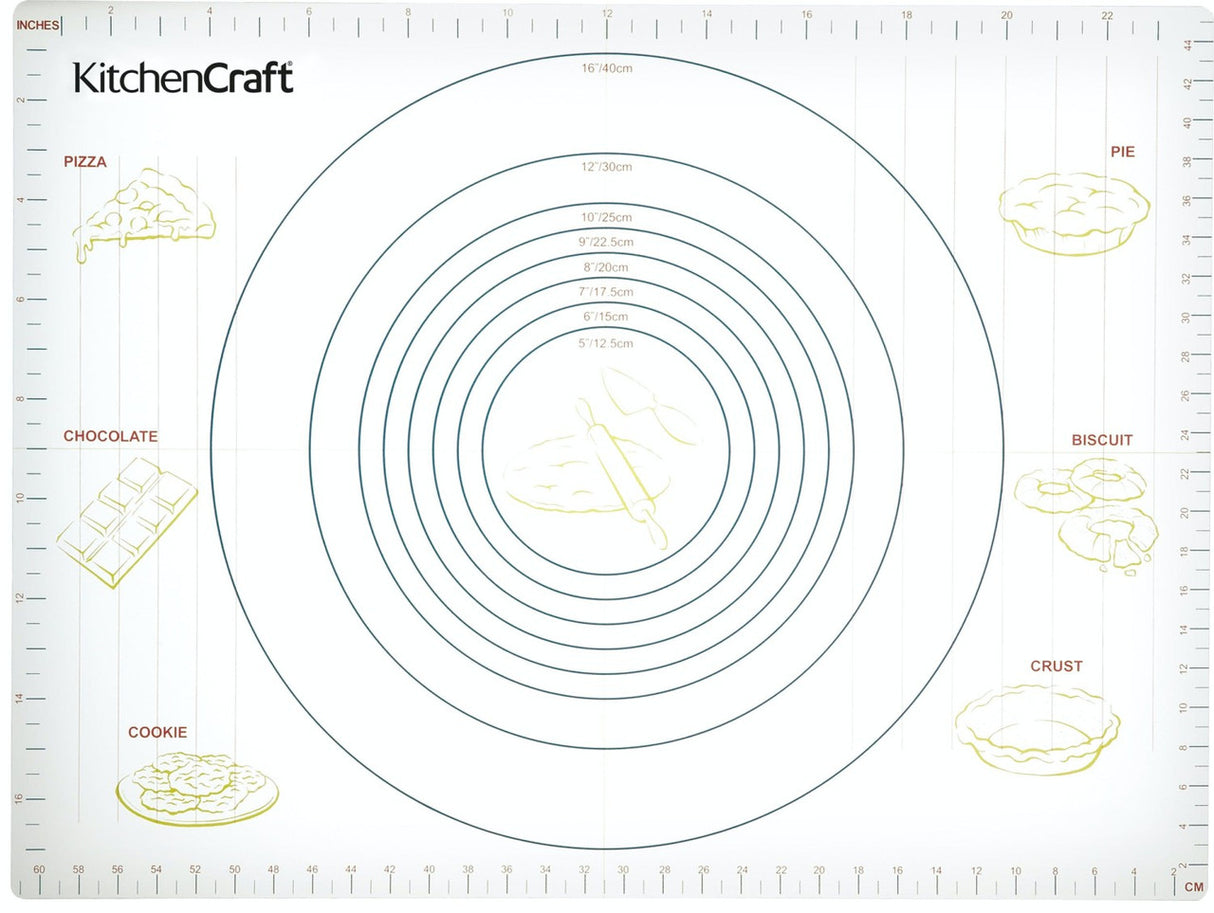 KITCHEN CRAFT NON-STICK PASTRY MAT 45CM X 61CM