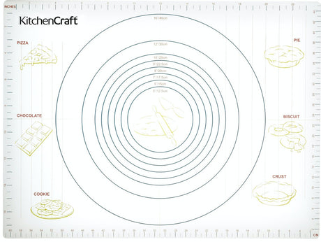 KITCHEN CRAFT NON-STICK PASTRY MAT 45CM X 61CM