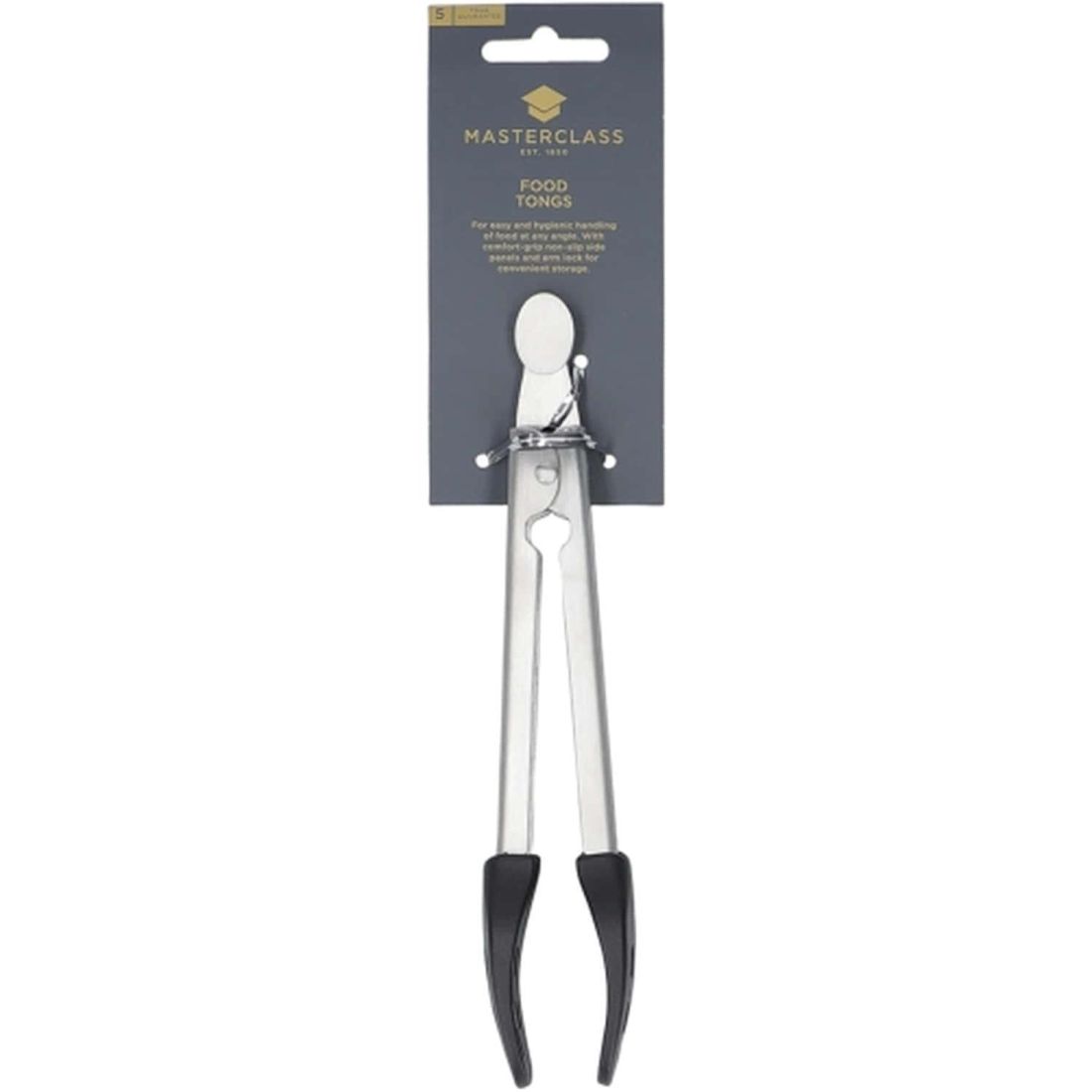 NYLON FOOD TONGS 18CM