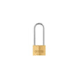 ABUS LONG SHACKLE PADLOCK BRASS 65/50