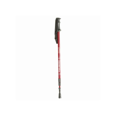 RED ADJUSTABLE HIKING POLE