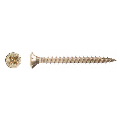 RAWLPLUG CHIPBOARD SCREWS M4 X 50MM PACK OF 20