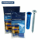 RAWLPLUG 4ALL UNIVERSAL PLUGS 5MM & SCREWS