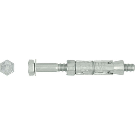RAWLPLUG RAWLBOLT SHIELD ANCHOR LOOSE BOLT M8/10L PACK OF 2