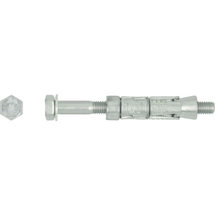 RAWLPLUG RAWLBOLT SHIELD ANCHOR LOOSE BOLT M8/10L PACK OF 2