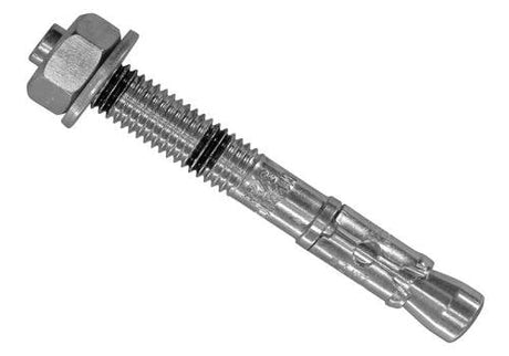 RAWLPLUG THROUGHBOLT M12 X 100MM PACK OF 4