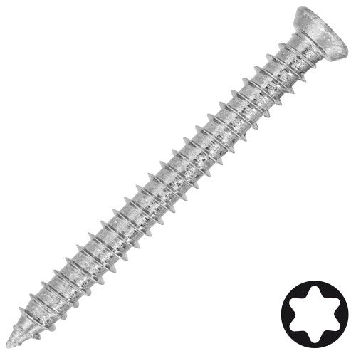 RAWLPLUG FRAME SCREWS T30 7.5 X 92MM PACK OF 30
