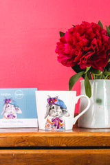 MIKASA TIPPERLEYHILL RABBIT PRINT PORCELAIN MUG 380ML