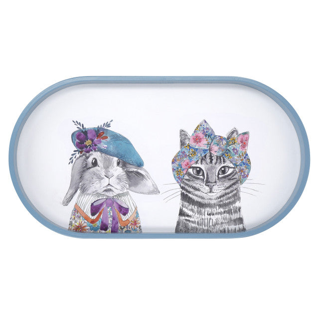 MIKASA TIPPERLEYHILL OVAL SERVING TRAY 38CM