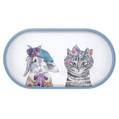 MIKASA TIPPERLEYHILL OVAL SERVING TRAY 38CM