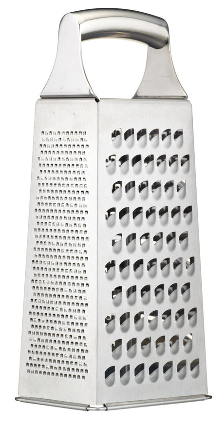 MASTERCLASS ETCHED STAINLESS STEEL FOUR SIDED BOX GRATER
