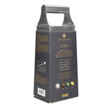 MASTERCLASS ETCHED STAINLESS STEEL FOUR SIDED BOX GRATER