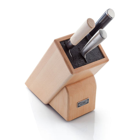 STELLAR FIBRE & BEECH UNIVERSAL KNIFE BLOCK