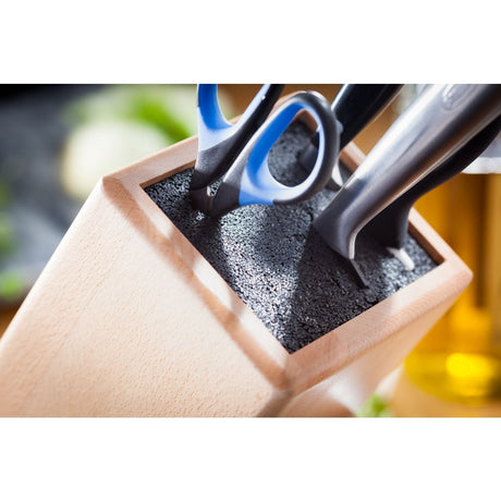 STELLAR FIBRE & BEECH UNIVERSAL KNIFE BLOCK