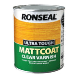 RONSEAL ULTRA TOUGH INTERIOR MATT CLEAR 750ML
