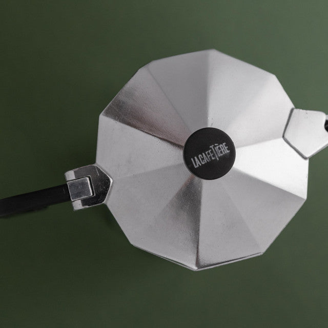 LA CAFETIERE VENICE ALUMINIUM ESPRESSO MAKER 9-CUP