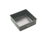 MASTERCLASS NON-STICK SQUARE LOOSE BASE DEEP CAKE PAN 15CM