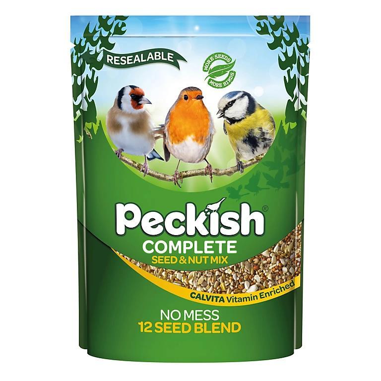 PECKISH COMPLETE SEED & NUT MIX 1KG