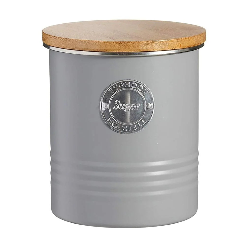 TYPHOON LIVING GREY SUGAR CANNISTER