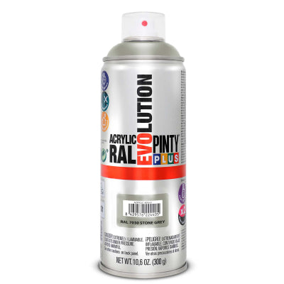 PINTY PLUS EVOLUTION SPRAY PAINT STONE GREY 400ML