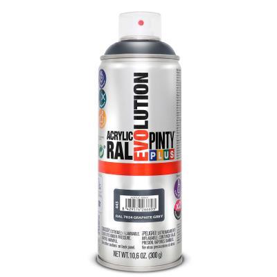 PINTY PLUS EVOLUTION SPRAY PAINT GRAPHITE GREY 400ML