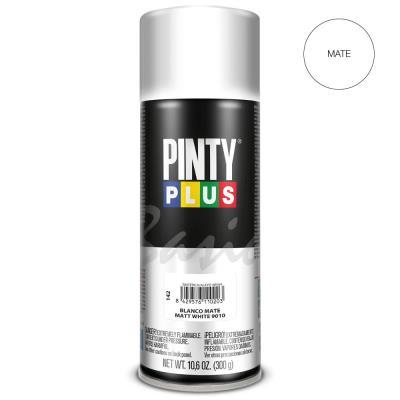 PINTY PLUS BASIC SPRAY PAINT WHITE MATT 400ML