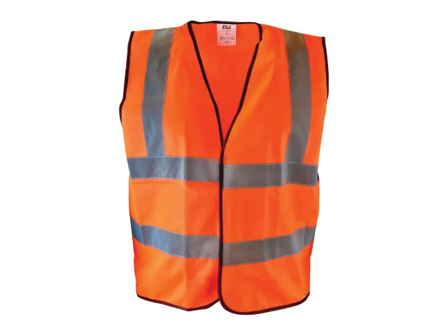 SCAN HI-VIS WAISTCOAT ORANGE LARGE
