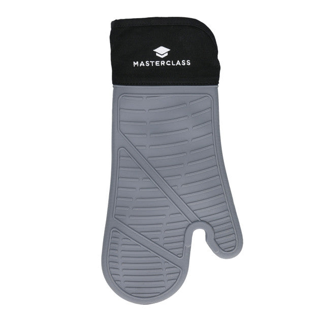 MASTERCLASS GREY SILICONE OVEN GLOVE
