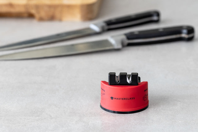 MASTERCLASS SMART SHARP DUAL KNIFE SHARPENER RED