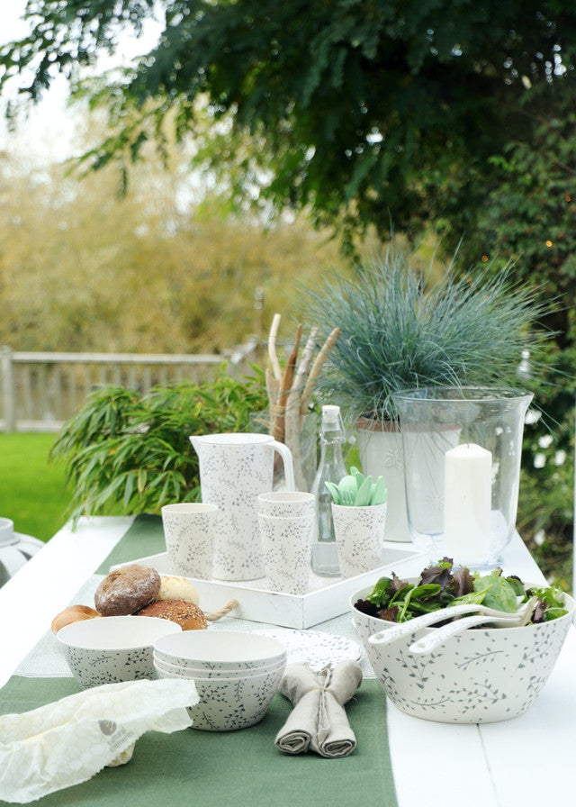 NATURAL ELEMENTS SALAD SERVERS