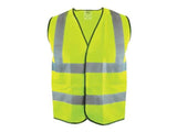 SCAN HI-VIS WAISTCOAT YELLOW XXXL