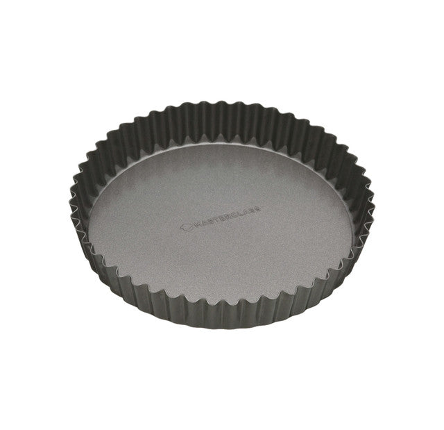MASTERCLASS NON-STICK LOOSE BASE FLUTED QUICHE TIN 20CM