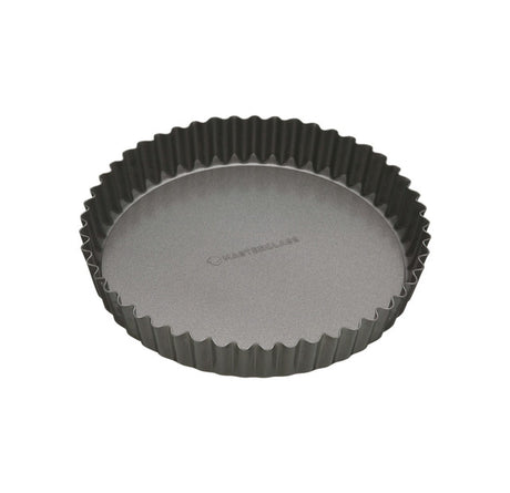 MASTERCLASS NON-STICK LOOSE BASE FLUTED QUICHE TIN 20CM
