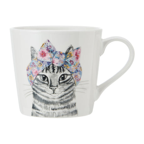 MIKASA TIPPERLEYHILL CAT FINE CHINA MUG 380ML