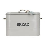 LIVING NOSTALGIA FRENCH GREY BREAD BIN