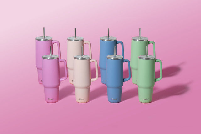 S'WELL TUMBLER XL 1180ML HYDRANGEA PINK