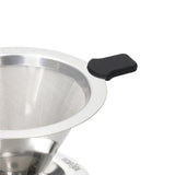 LA CAFETIERE STAINLESS STEEL POUR OVER COFFEE DRIPPER