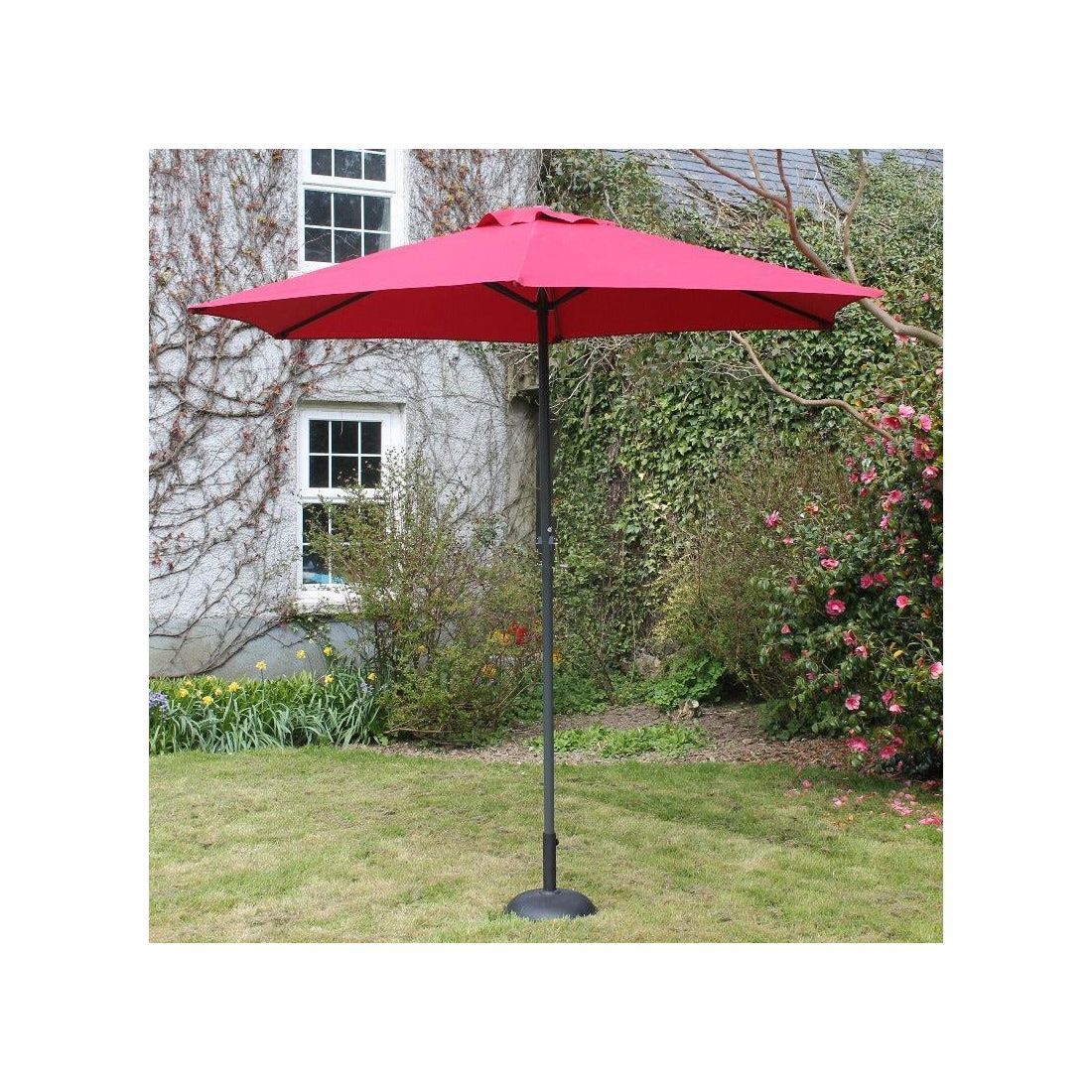 2.7M RED PARASOL