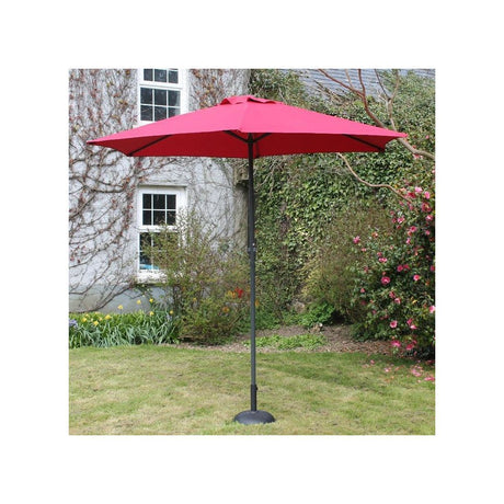 2.7M RED PARASOL
