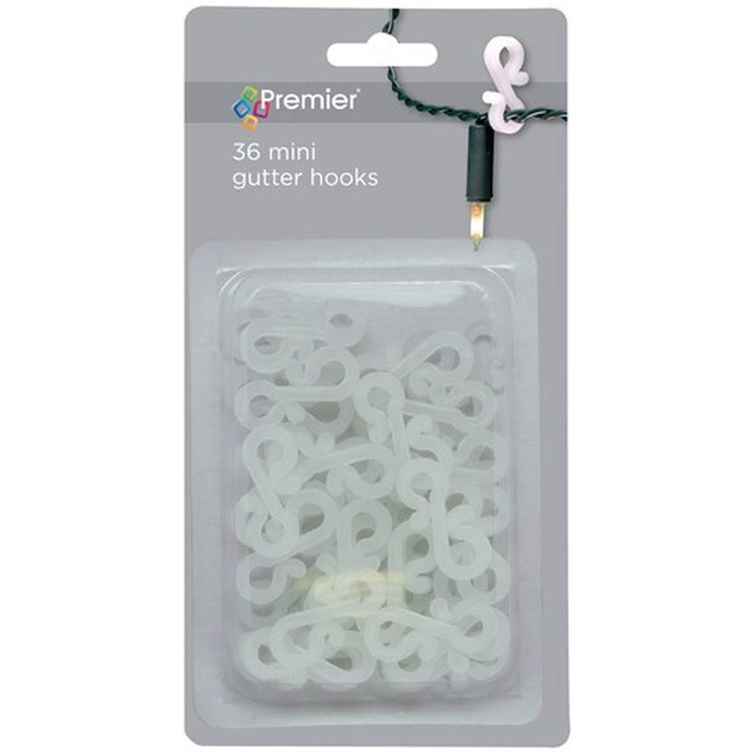 36 PIECE MINI GUTTER HOOKS