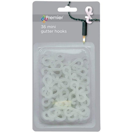 36 PIECE MINI GUTTER HOOKS