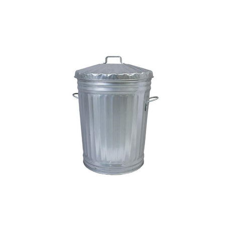GALVANISED DUSTBIN 85L