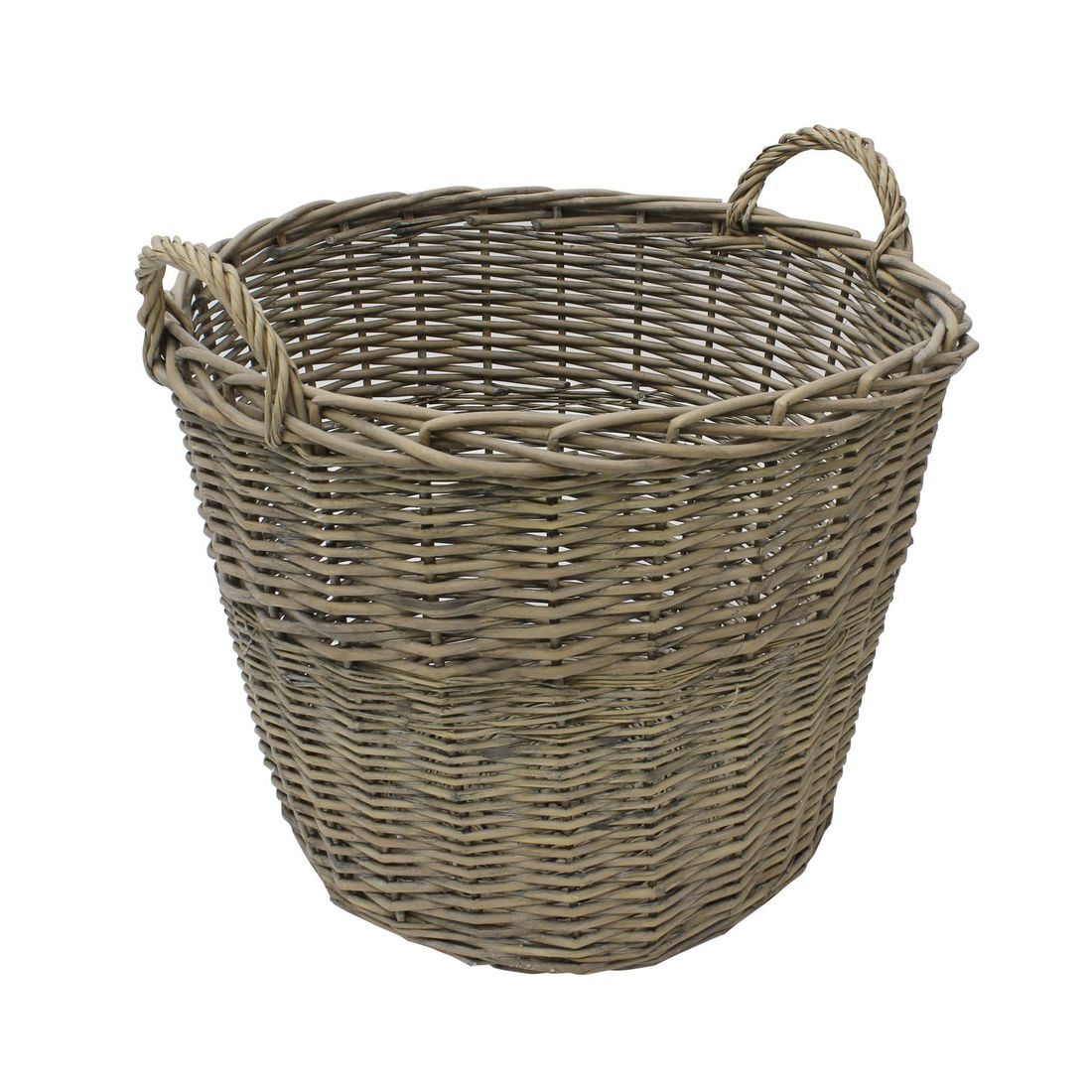 CHUNKY ROUND LOG BASKET