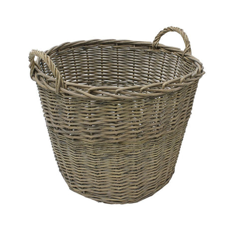 CHUNKY ROUND LOG BASKET