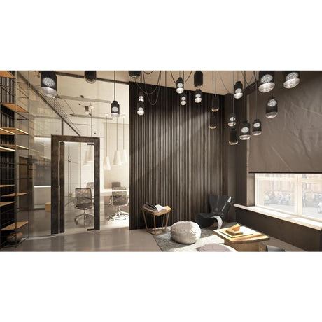 BASIC ACOUSTIC PANEL 2.4M X 600MM SMOKED OAK