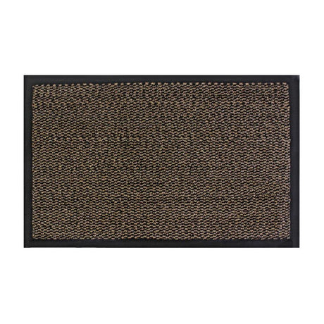 COMMODORE BARRIER MAT BROWN 120CM X 170CM