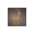 LED WICKER REINDEER WARM WHITE 104CM