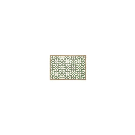 MY MAT HARLEQUIN TILE GREEN 50CM X 75CM